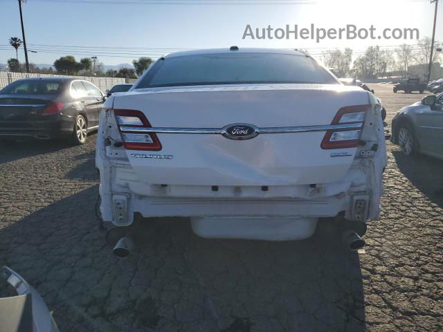 2017 Ford Taurus Sel White vin: 1FAHP2E89HG106464