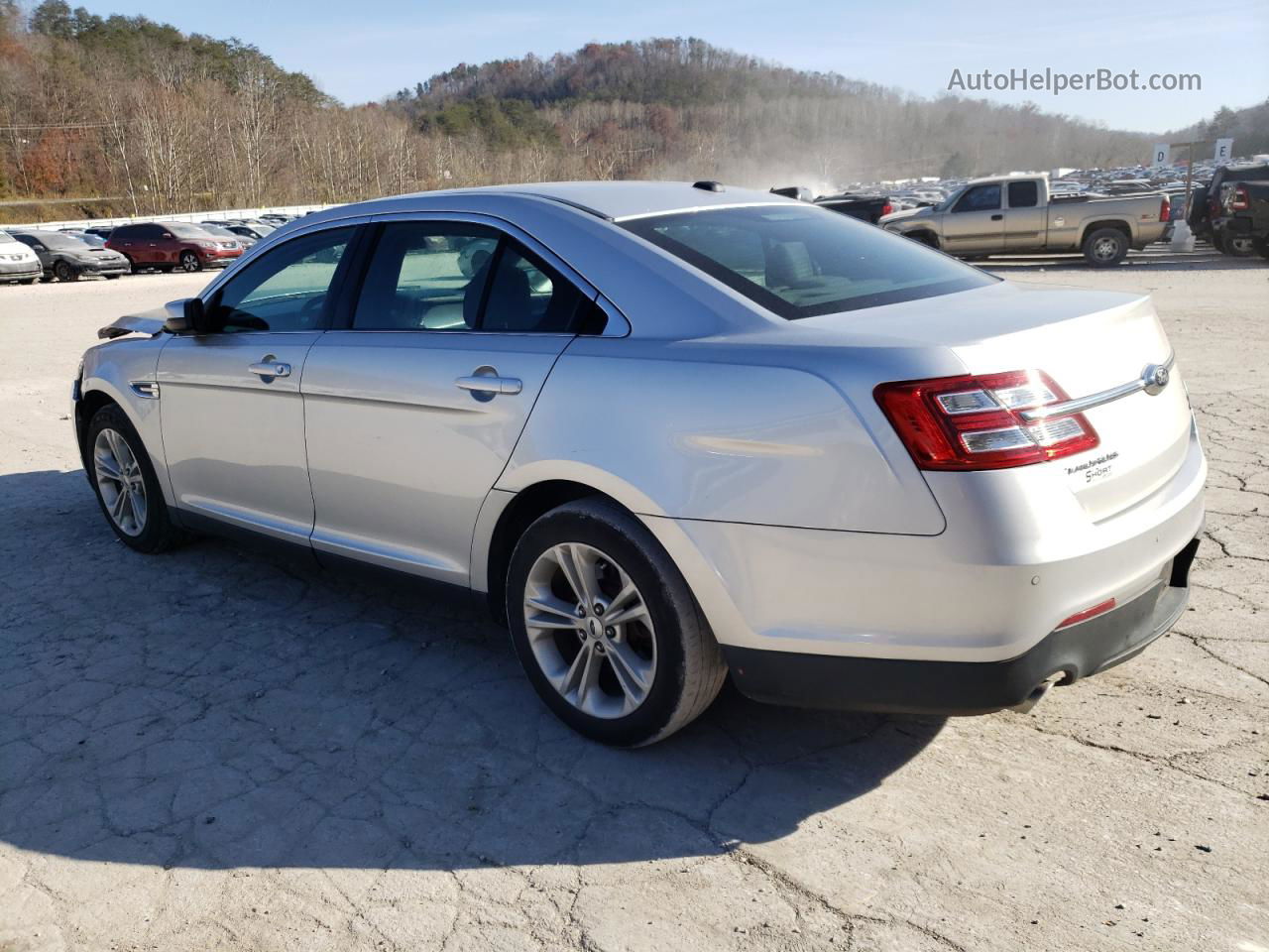 2017 Ford Taurus Sel Silver vin: 1FAHP2E89HG127623