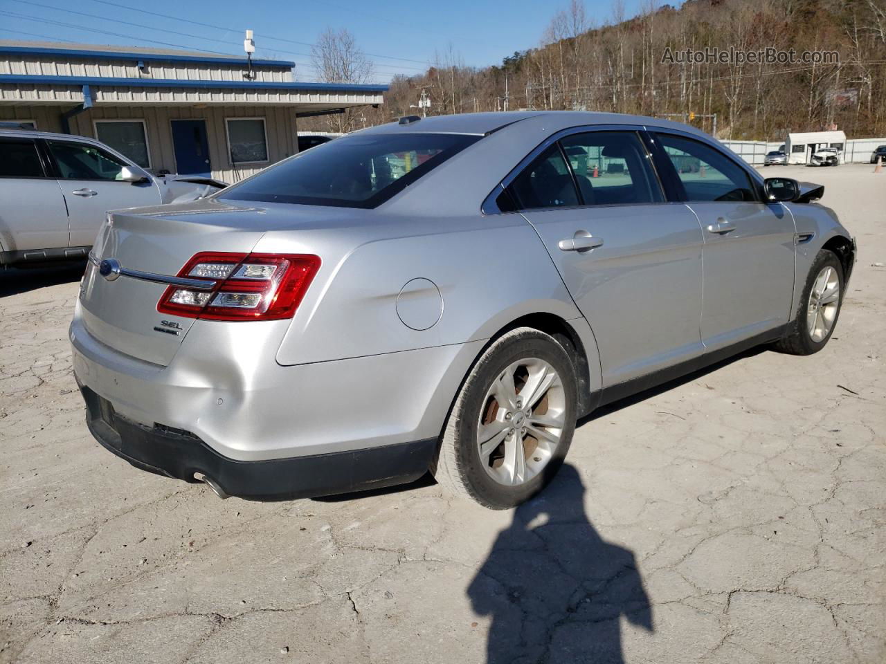 2017 Ford Taurus Sel Серебряный vin: 1FAHP2E89HG127623