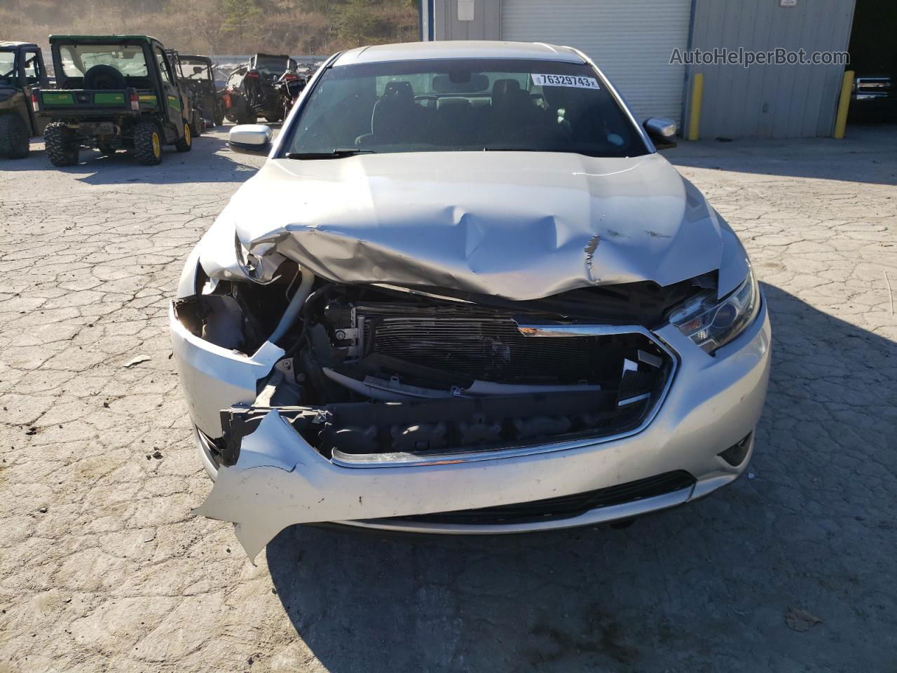 2017 Ford Taurus Sel Silver vin: 1FAHP2E89HG127623