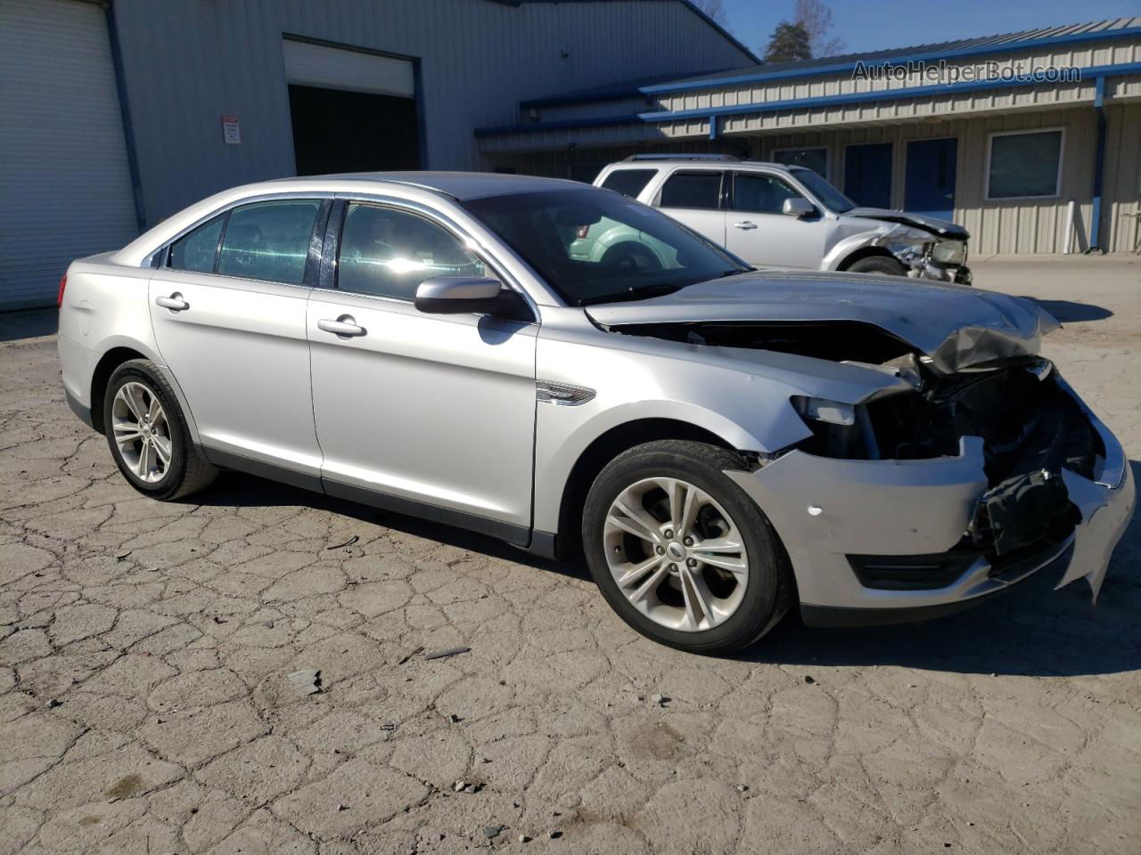 2017 Ford Taurus Sel Silver vin: 1FAHP2E89HG127623