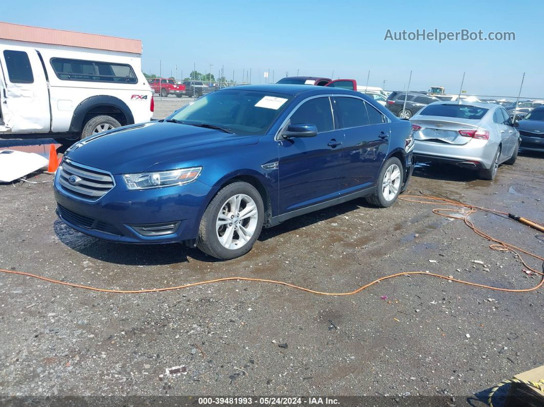 2017 Ford Taurus Sel Синий vin: 1FAHP2E89HG134880