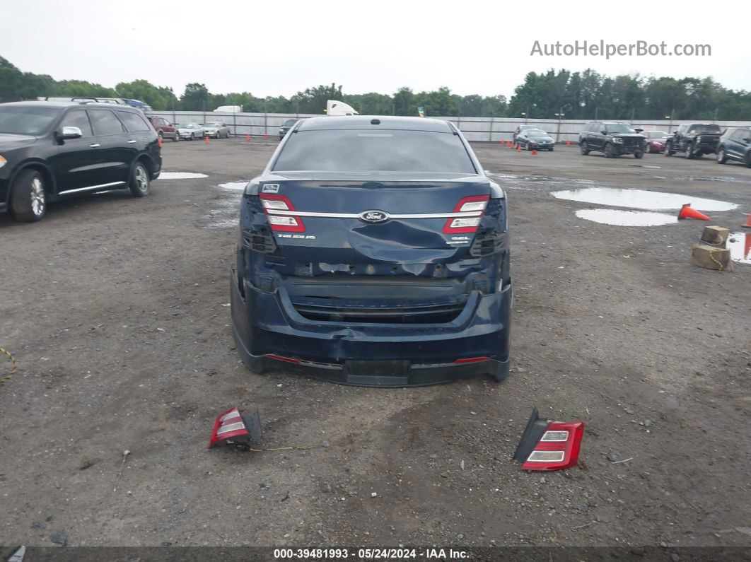 2017 Ford Taurus Sel Синий vin: 1FAHP2E89HG134880