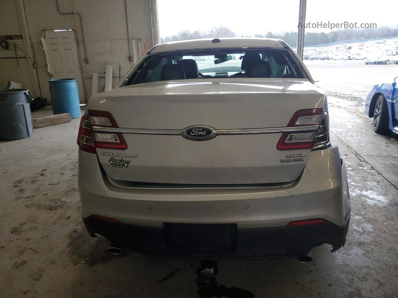 2017 Ford Taurus Sel Silver vin: 1FAHP2E8XHG116789