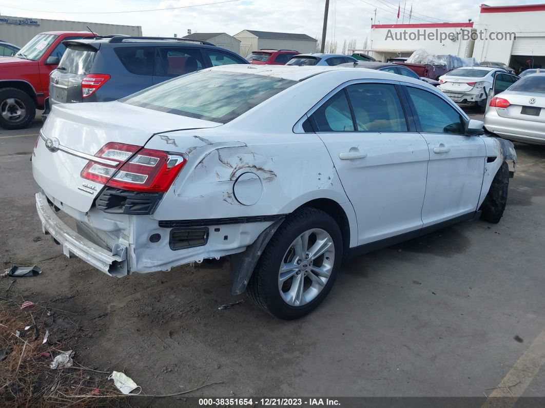 2017 Ford Taurus Sel White vin: 1FAHP2E8XHG127114