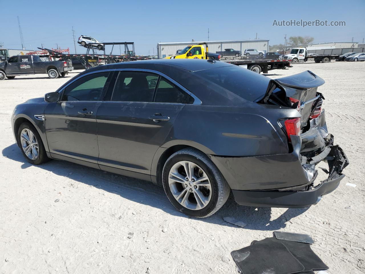 2017 Ford Taurus Sel Gray vin: 1FAHP2E8XHG129834