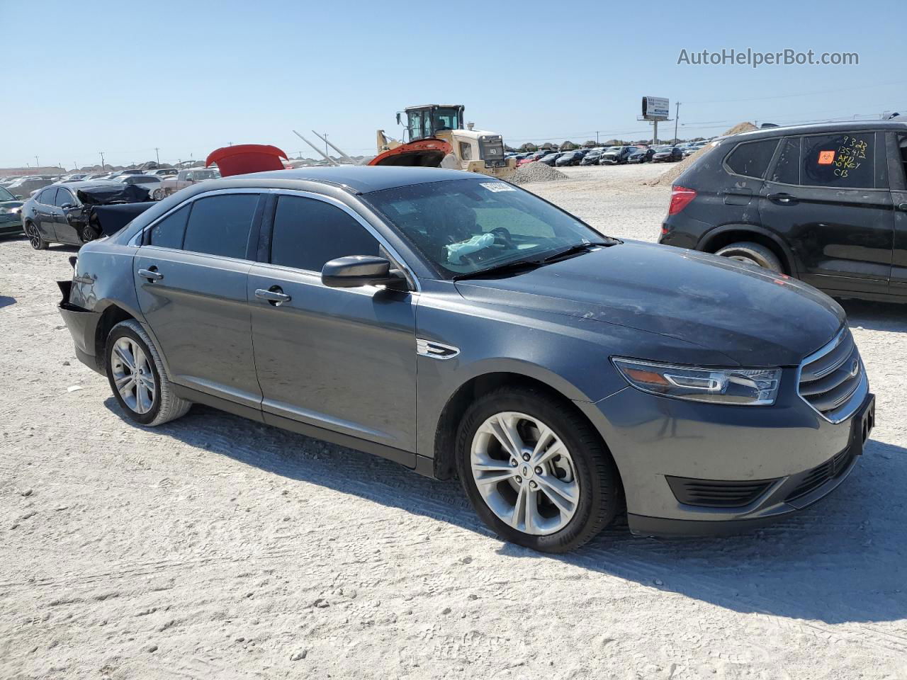 2017 Ford Taurus Sel Серый vin: 1FAHP2E8XHG129834