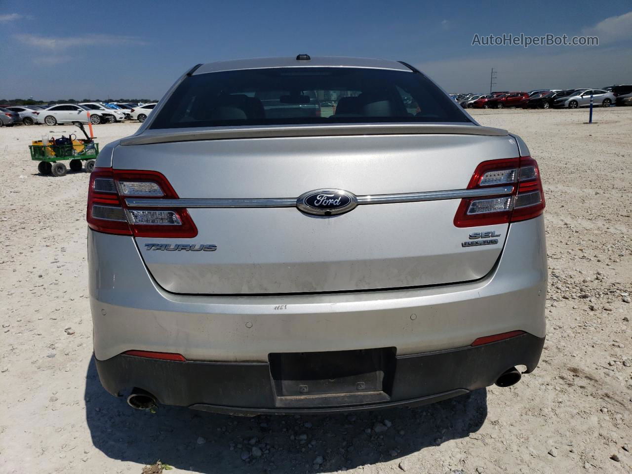 2017 Ford Taurus Sel Silver vin: 1FAHP2E8XHG146343