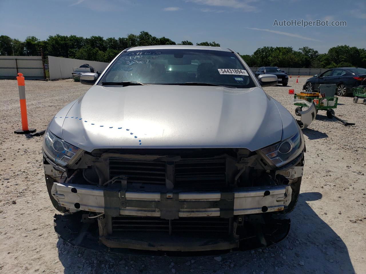 2017 Ford Taurus Sel Silver vin: 1FAHP2E8XHG146343