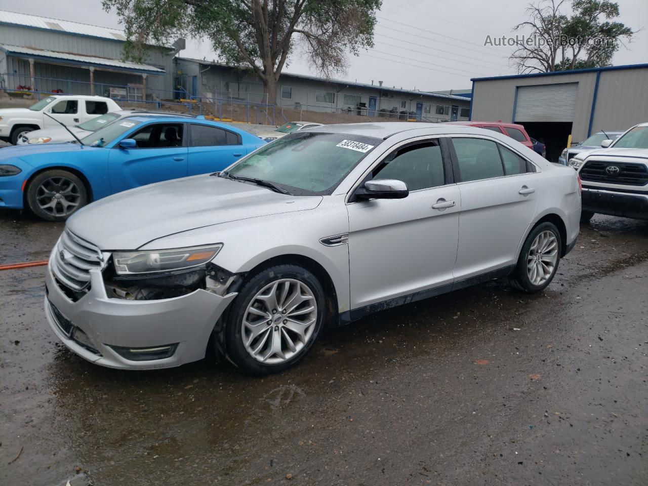 2017 Ford Taurus Limited Silver vin: 1FAHP2F80HG104830