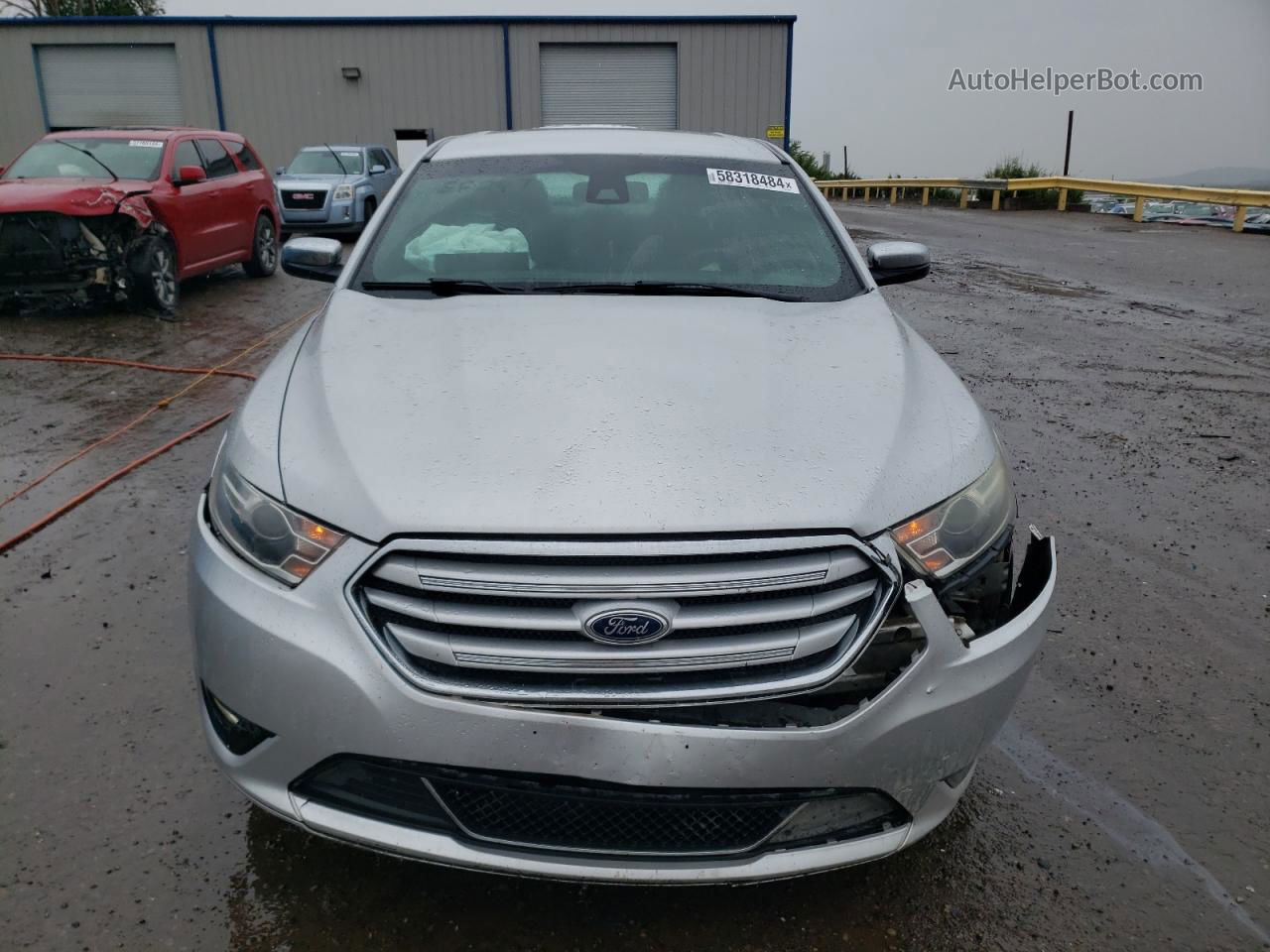 2017 Ford Taurus Limited Silver vin: 1FAHP2F80HG104830