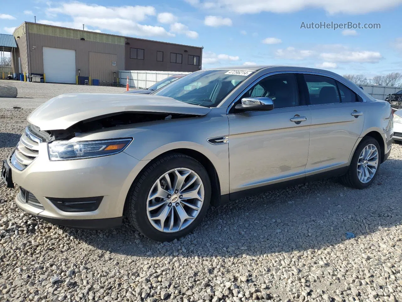 2017 Ford Taurus Limited Tan vin: 1FAHP2F81HG117165