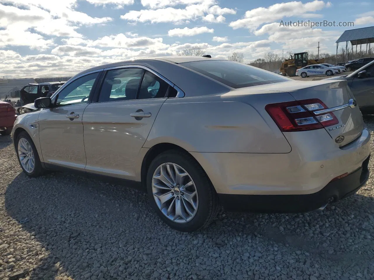 2017 Ford Taurus Limited Tan vin: 1FAHP2F81HG117165