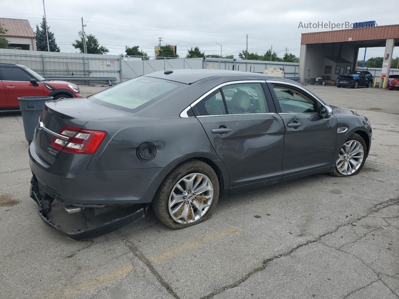 2017 Ford Taurus Limited Gray vin: 1FAHP2F83HG109973