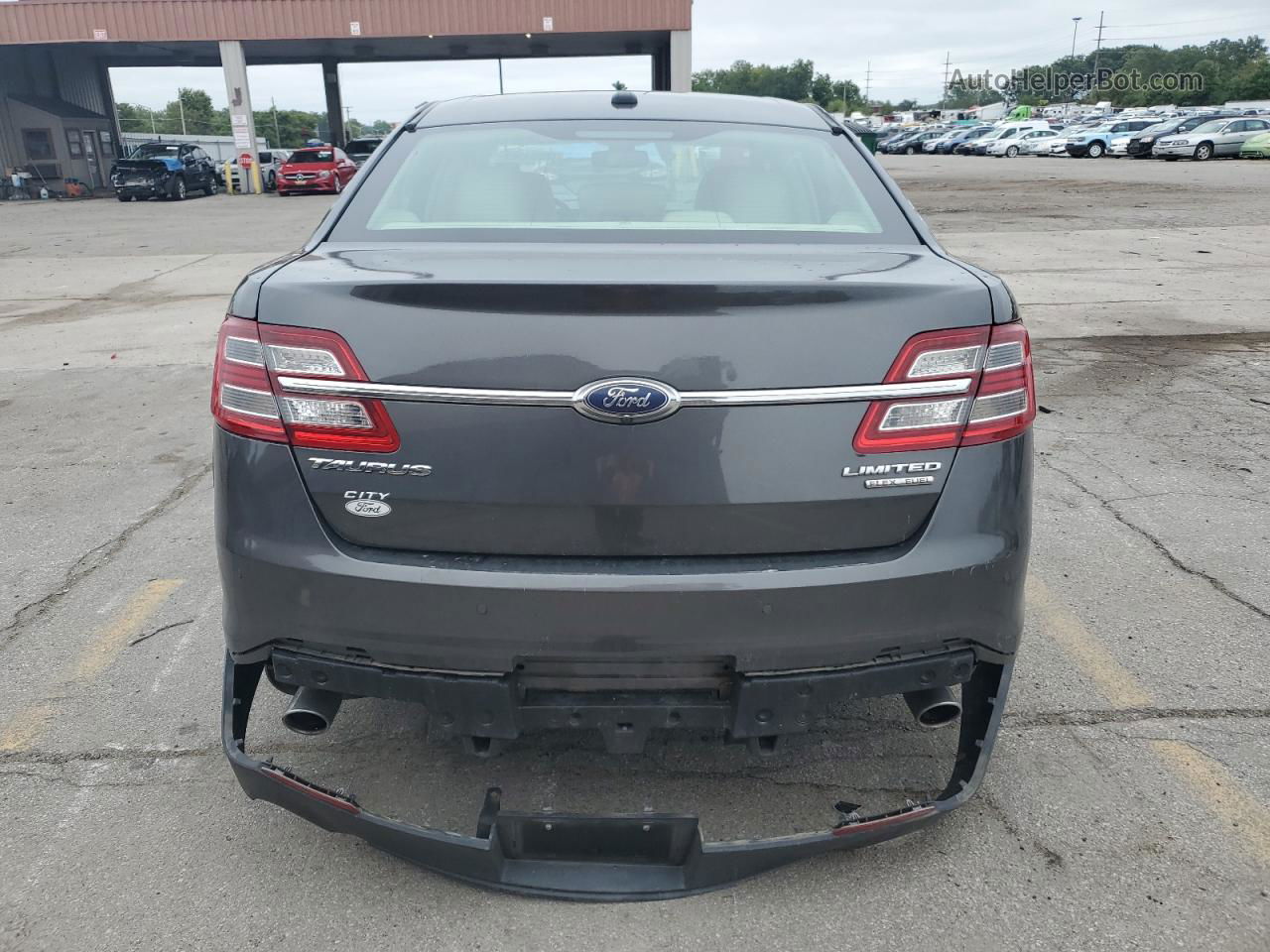 2017 Ford Taurus Limited Gray vin: 1FAHP2F83HG109973