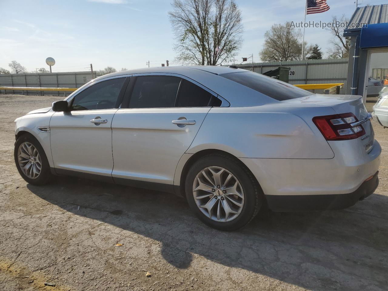 2017 Ford Taurus Limited Silver vin: 1FAHP2F83HG114994