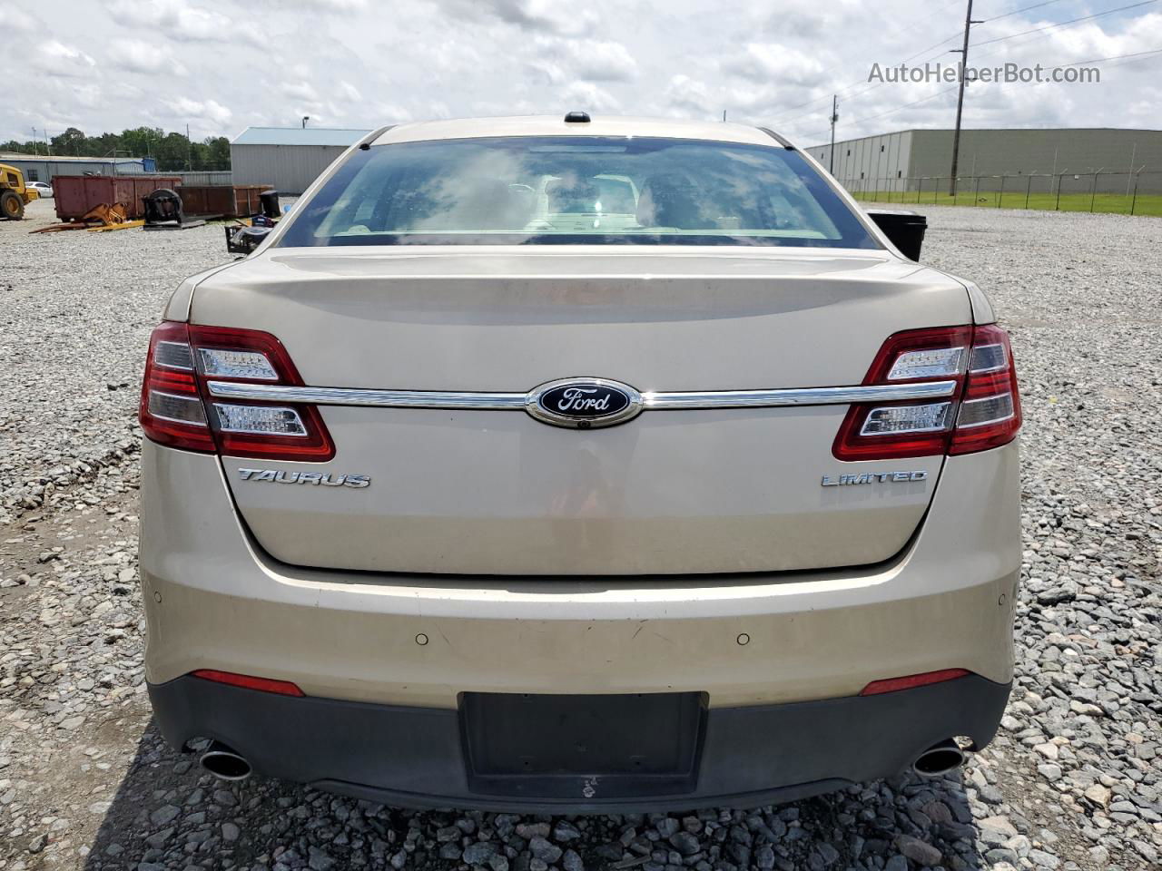 2017 Ford Taurus Limited Tan vin: 1FAHP2F83HG124084