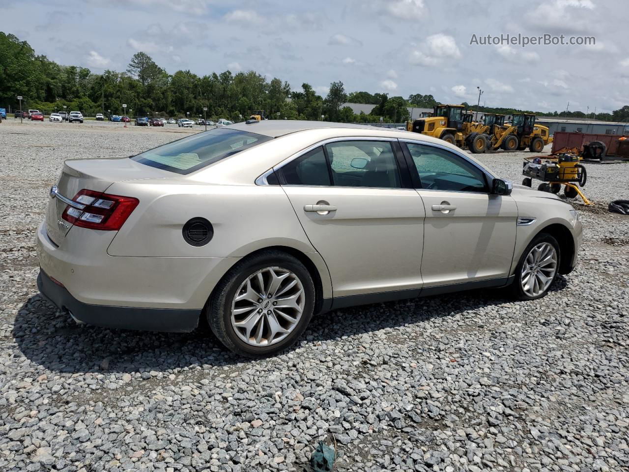 2017 Ford Taurus Limited Желто-коричневый vin: 1FAHP2F83HG124084