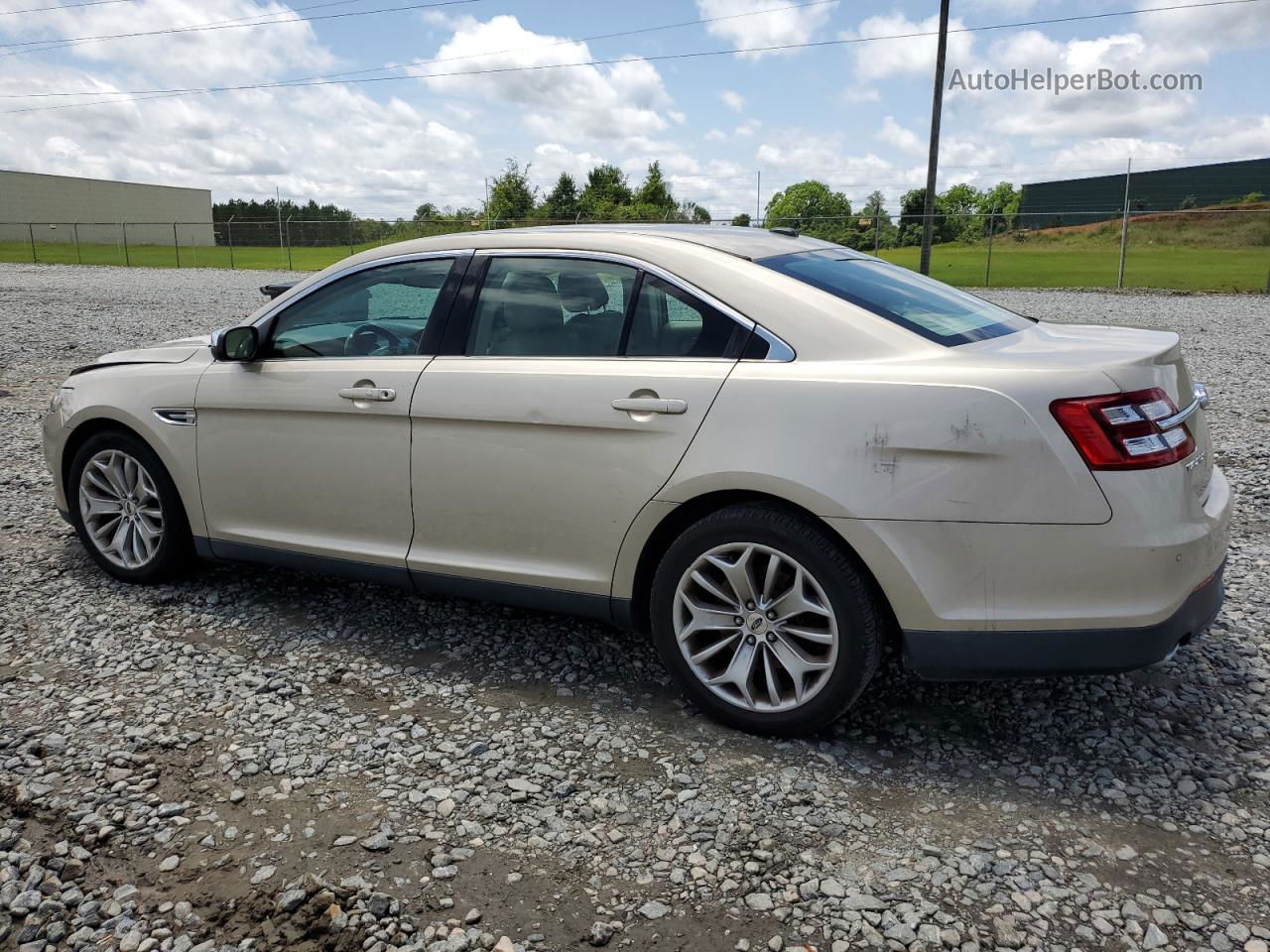 2017 Ford Taurus Limited Желто-коричневый vin: 1FAHP2F83HG124084