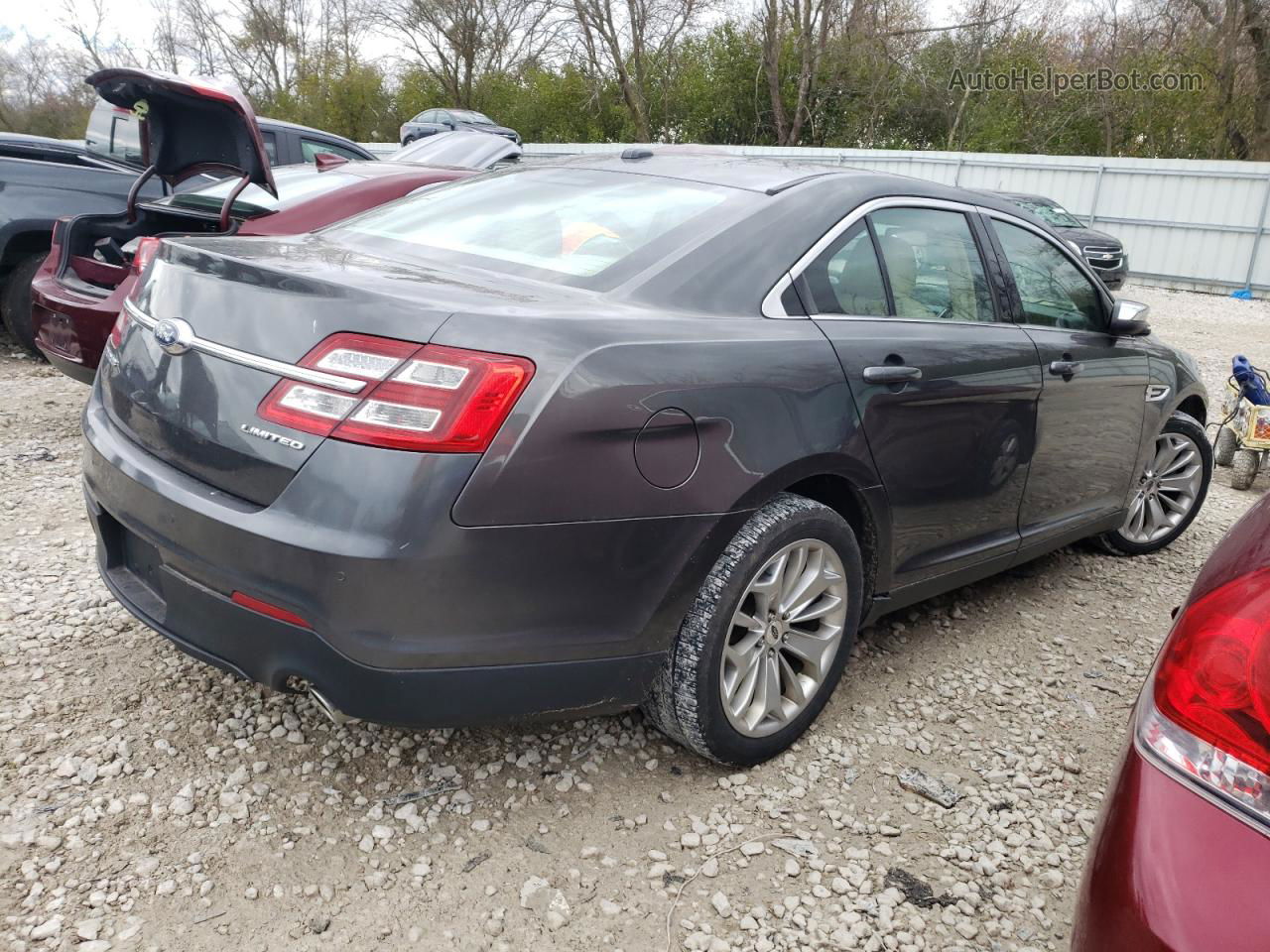 2017 Ford Taurus Limited Gray vin: 1FAHP2F84HG129505