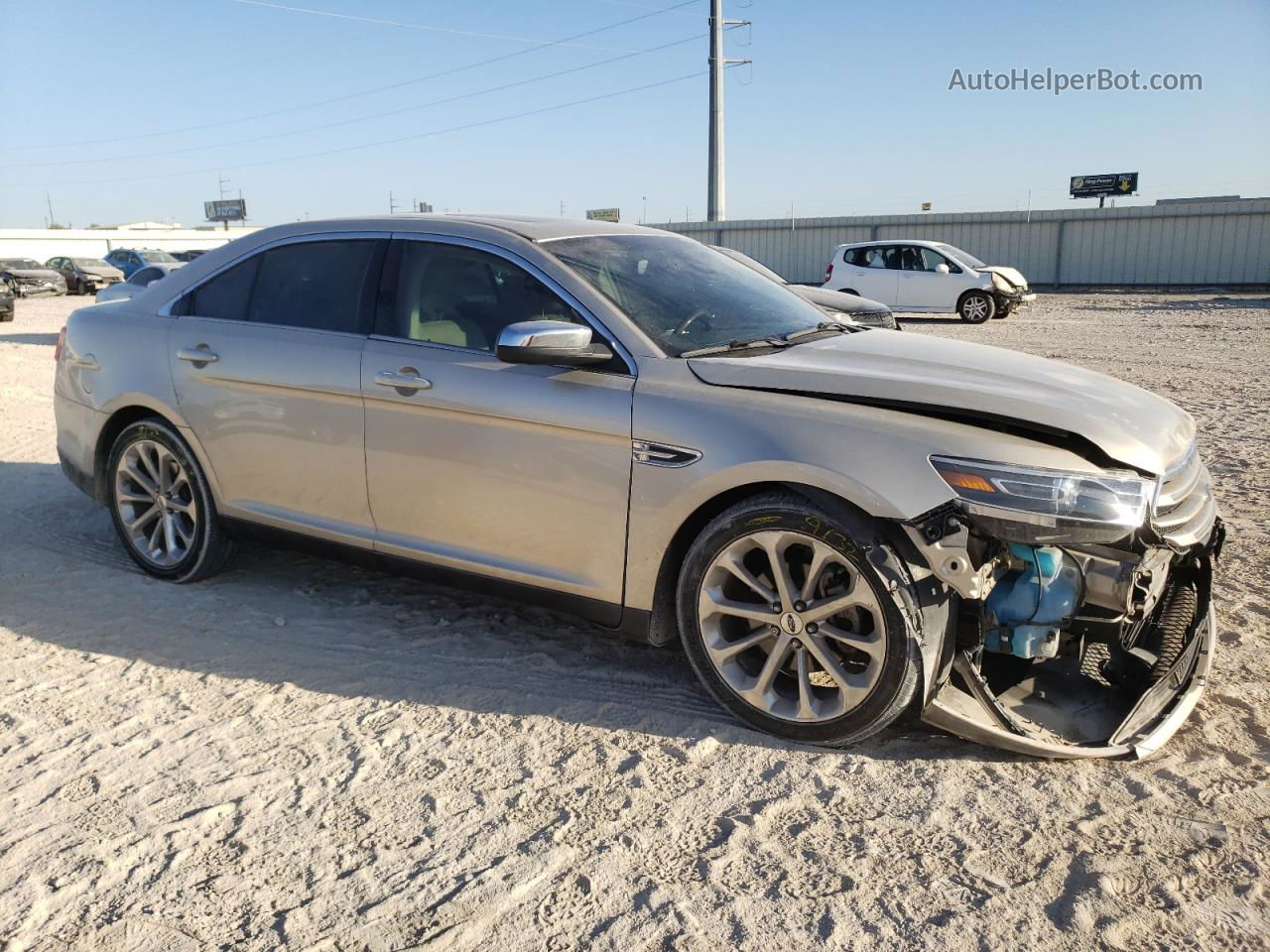 2017 Ford Taurus Limited Золотой vin: 1FAHP2F84HG133277