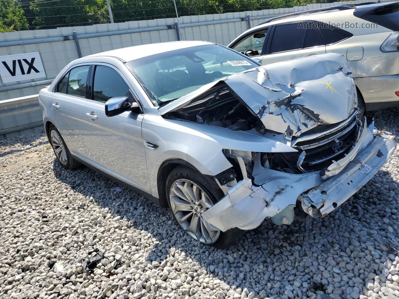 2017 Ford Taurus Limited Silver vin: 1FAHP2F85HG102409