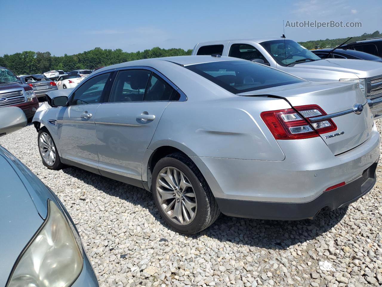 2017 Ford Taurus Limited Silver vin: 1FAHP2F85HG102409