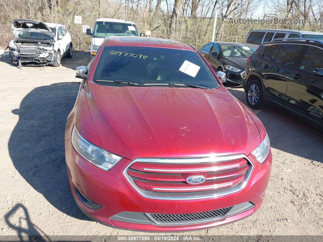 2017 Ford Taurus Limited Red vin: 1FAHP2F85HG110588