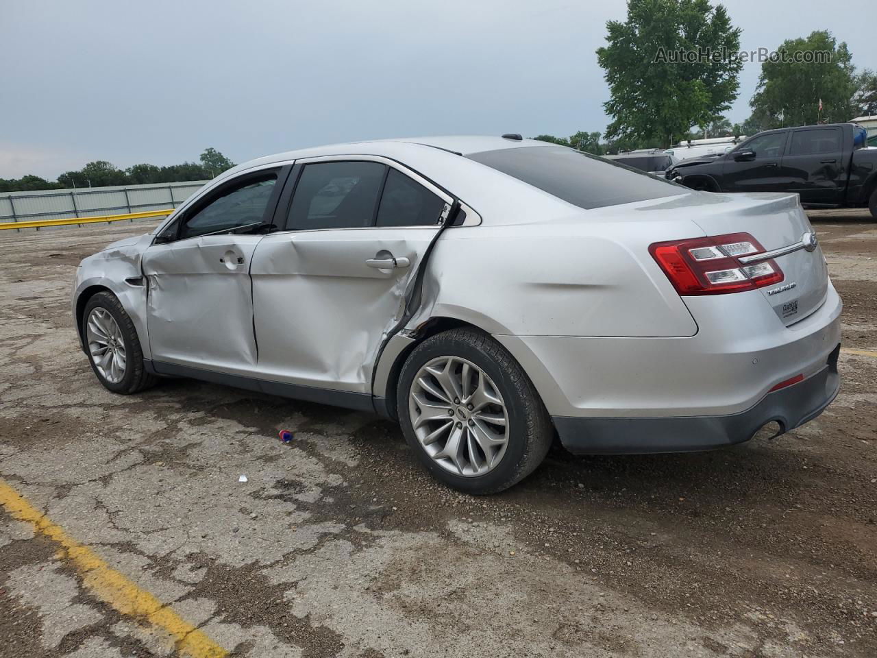 2017 Ford Taurus Limited Silver vin: 1FAHP2F85HG114981