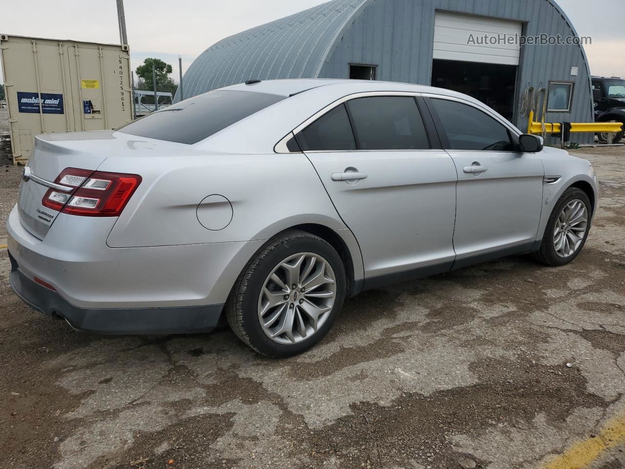 2017 Ford Taurus Limited Silver vin: 1FAHP2F85HG114981