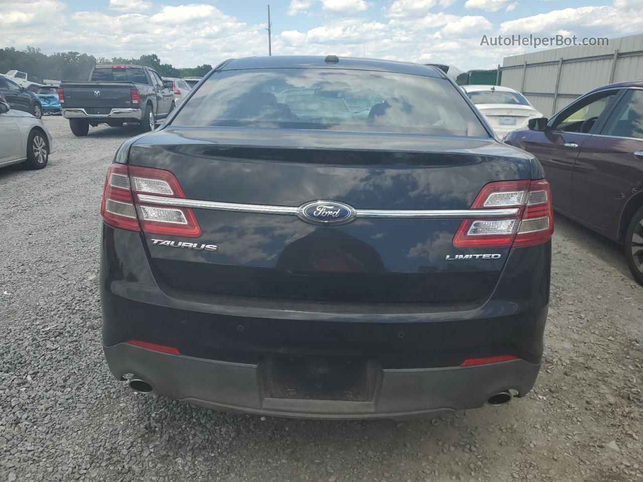 2017 Ford Taurus Limited Black vin: 1FAHP2F86HG117789