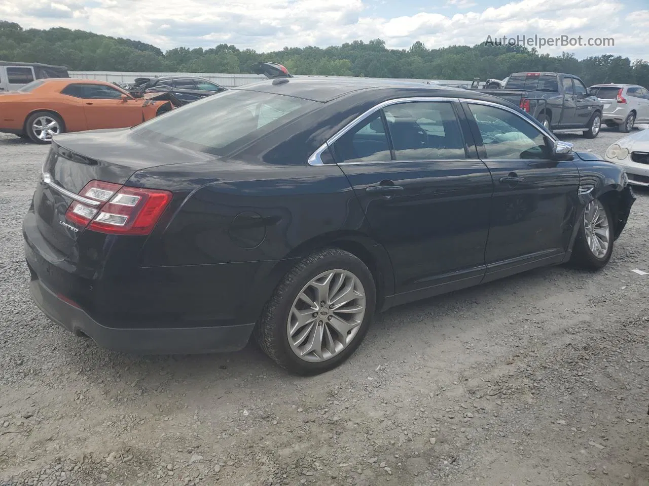 2017 Ford Taurus Limited Black vin: 1FAHP2F86HG117789