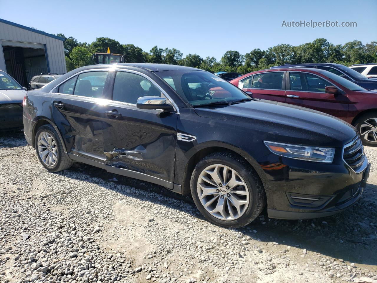 2017 Ford Taurus Limited Black vin: 1FAHP2F86HG120840