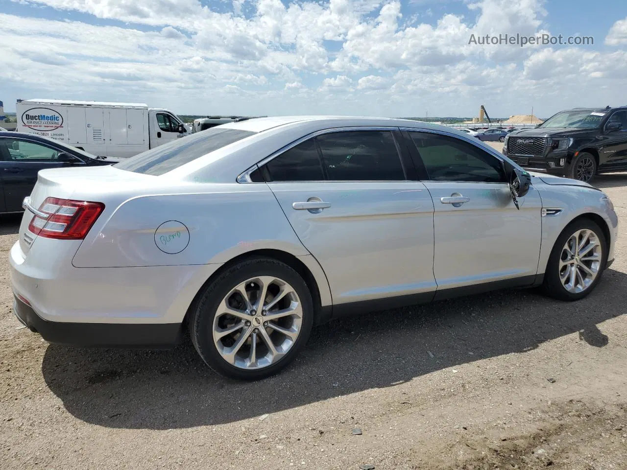 2017 Ford Taurus Limited Silver vin: 1FAHP2F88HG144475