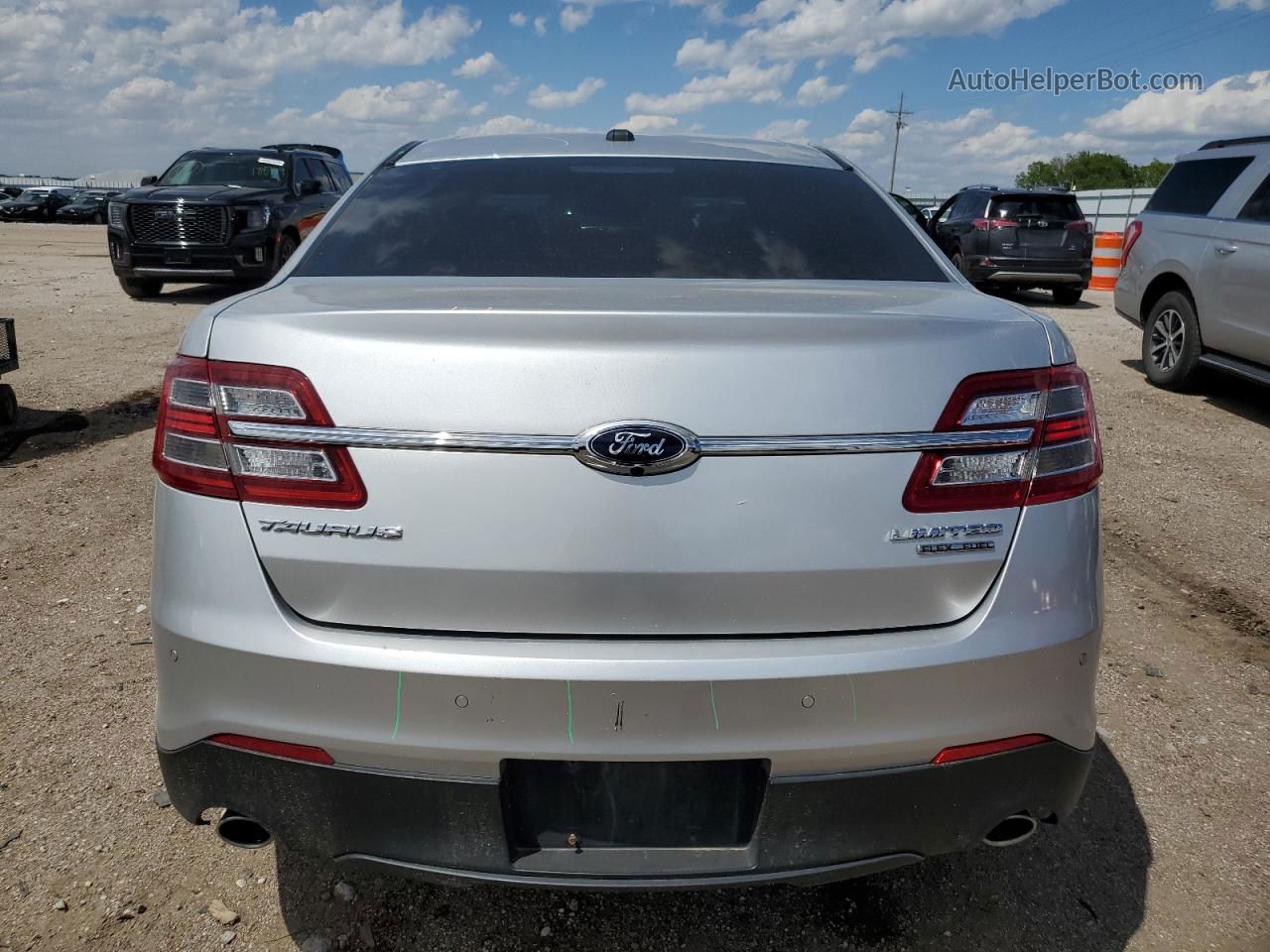 2017 Ford Taurus Limited Silver vin: 1FAHP2F88HG144475