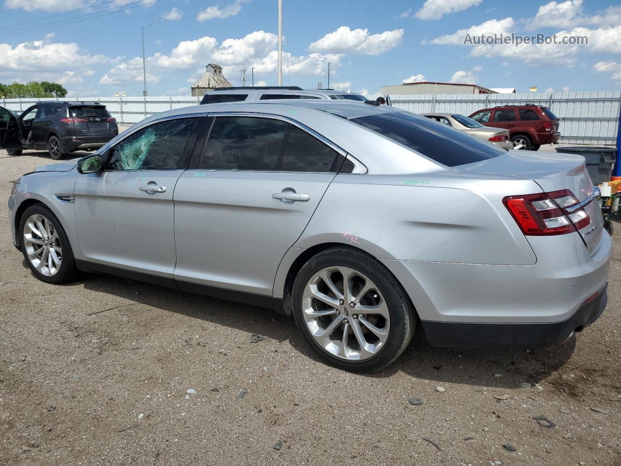 2017 Ford Taurus Limited Silver vin: 1FAHP2F88HG144475