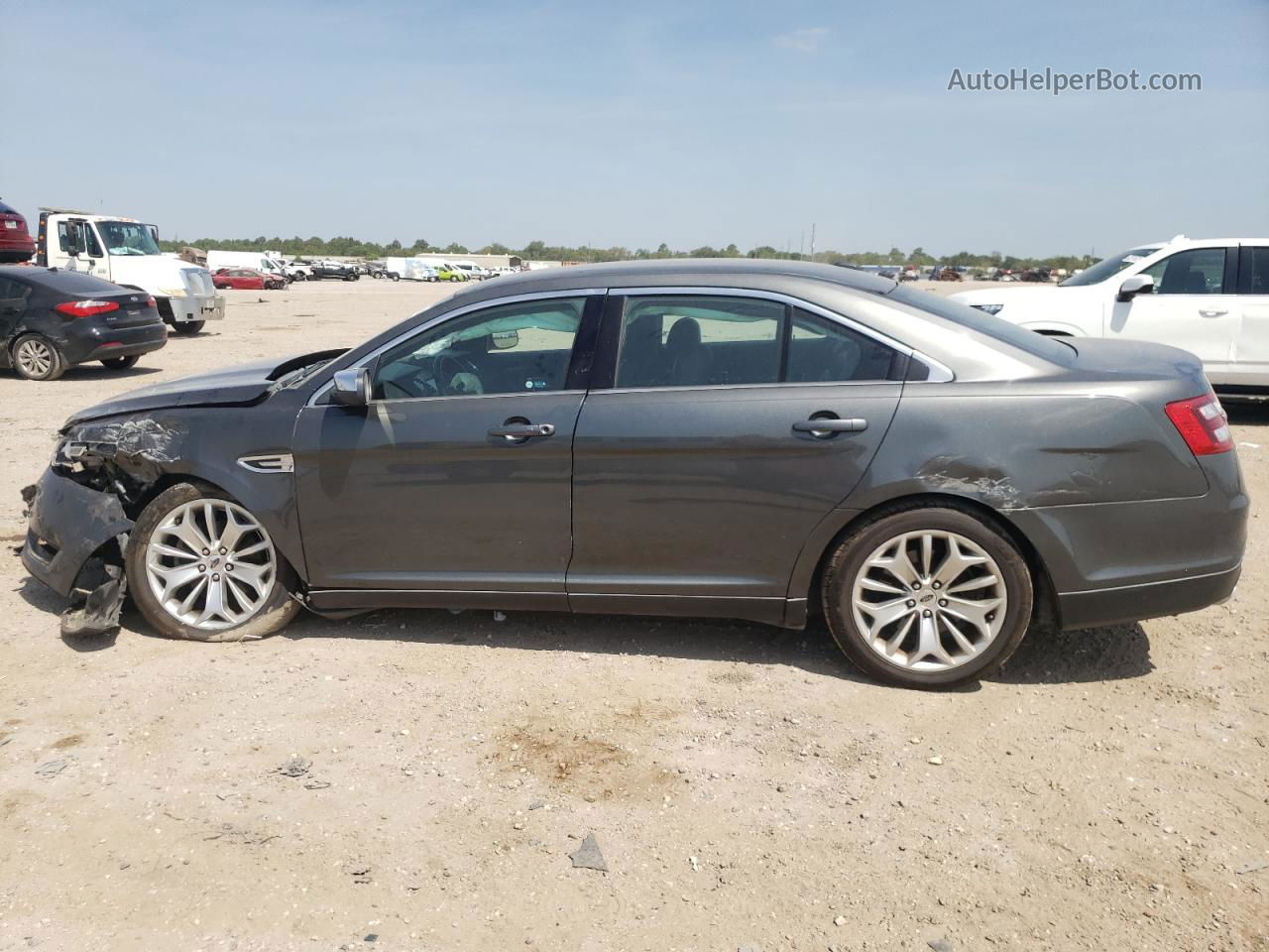 2017 Ford Taurus Limited Gray vin: 1FAHP2F89HG104745