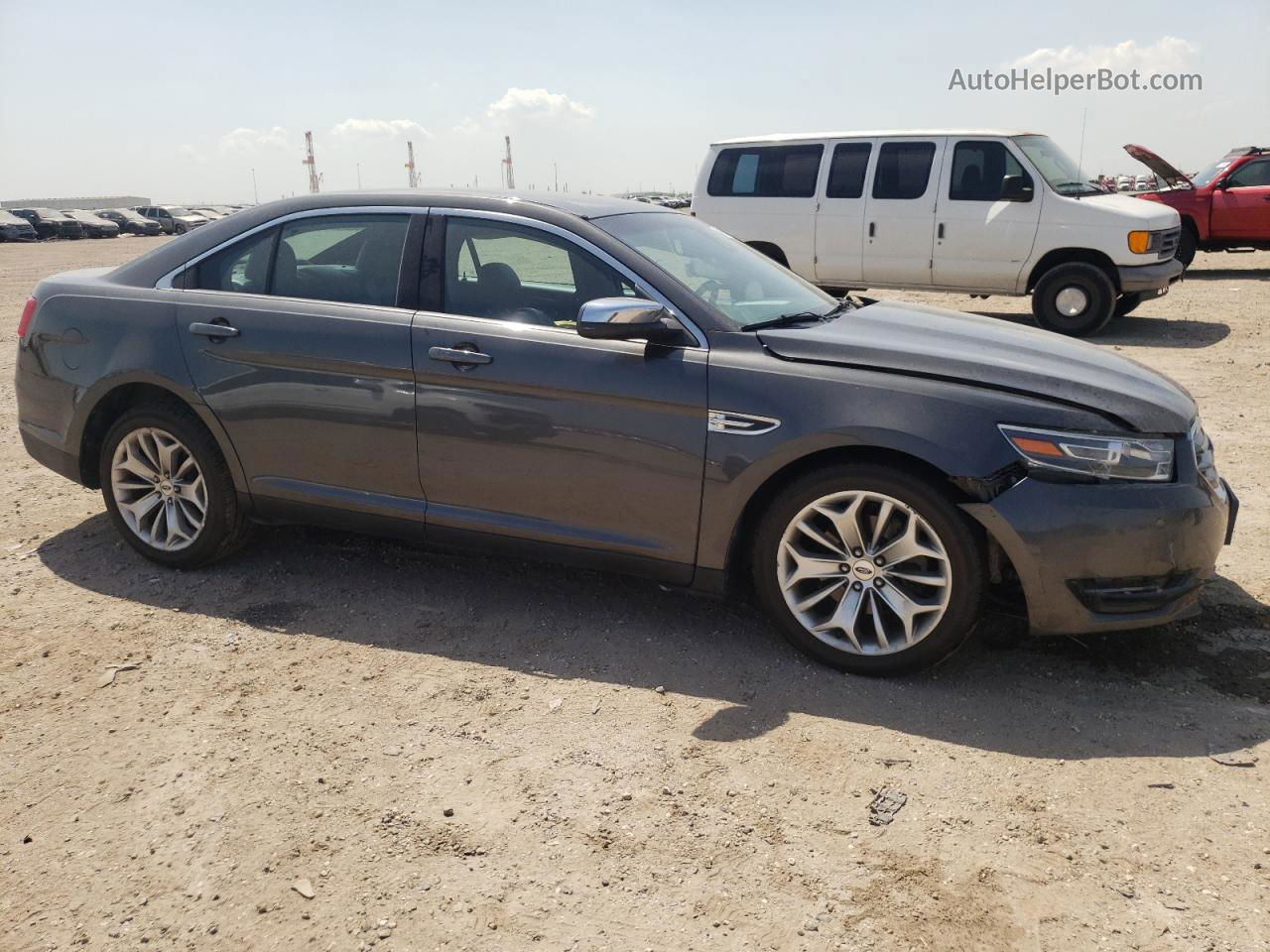 2017 Ford Taurus Limited Gray vin: 1FAHP2F89HG104745