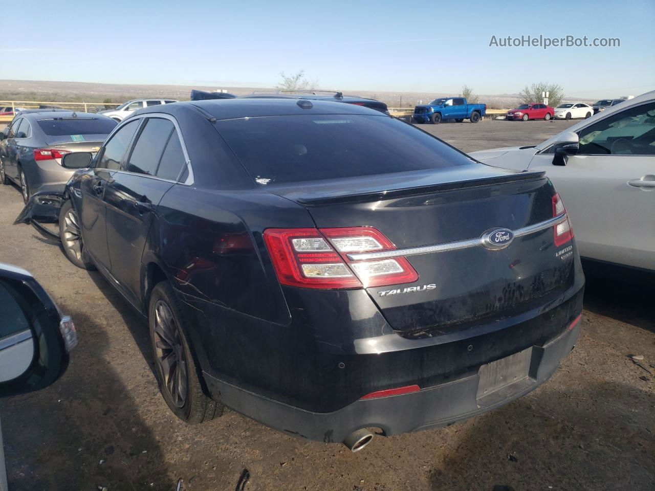 2017 Ford Taurus Limited Black vin: 1FAHP2F89HG133355