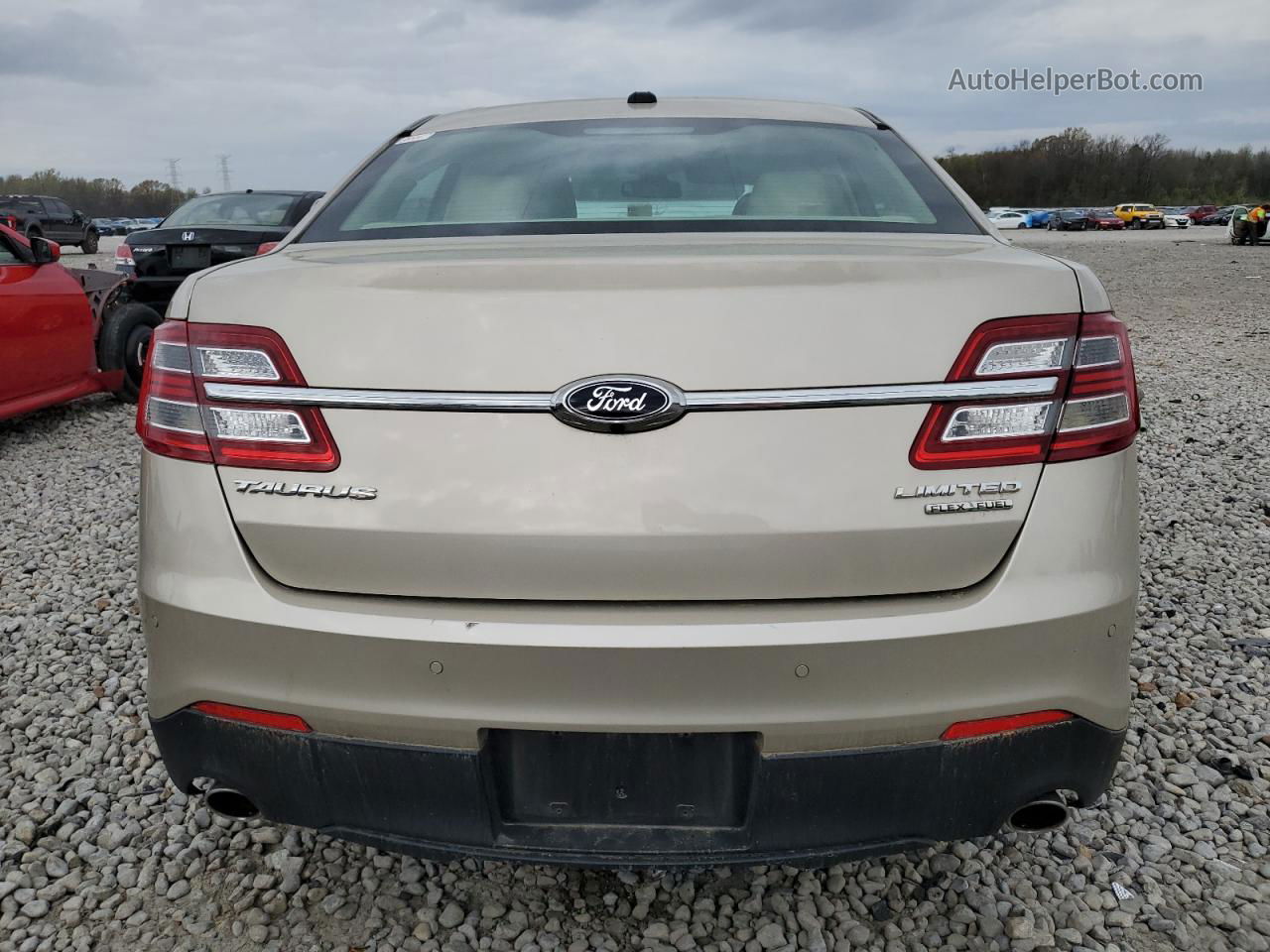 2017 Ford Taurus Limited Золотой vin: 1FAHP2F8XHG103412