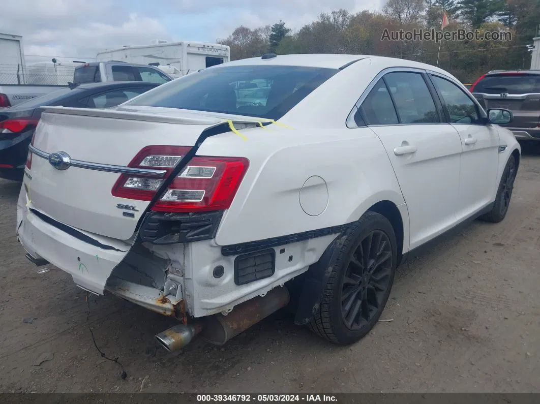 2017 Ford Taurus Sel White vin: 1FAHP2H80HG124962