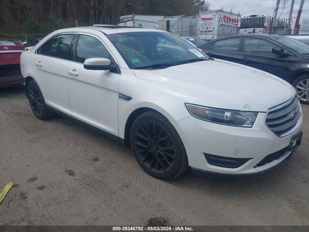 2017 Ford Taurus Sel Белый vin: 1FAHP2H80HG124962