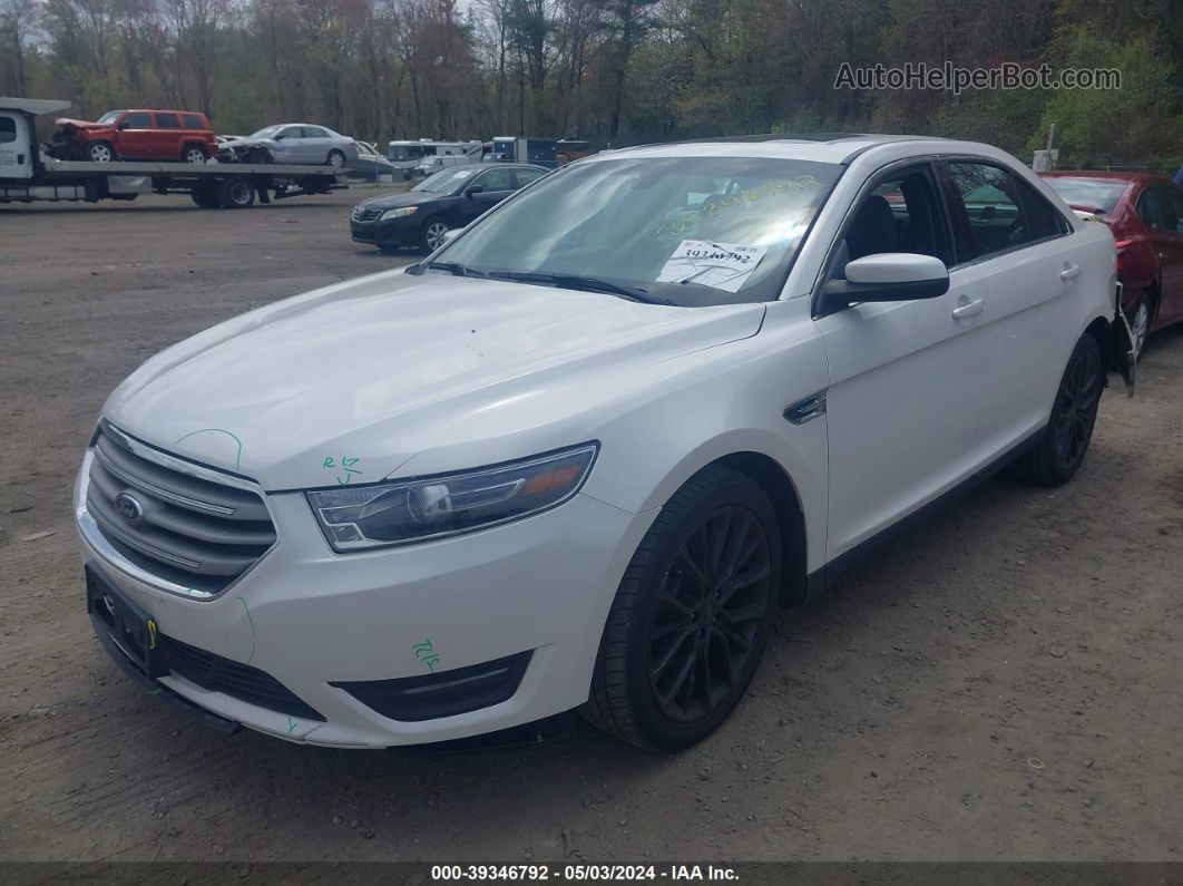 2017 Ford Taurus Sel White vin: 1FAHP2H80HG124962