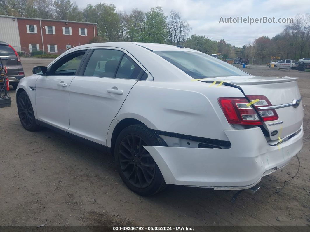 2017 Ford Taurus Sel White vin: 1FAHP2H80HG124962