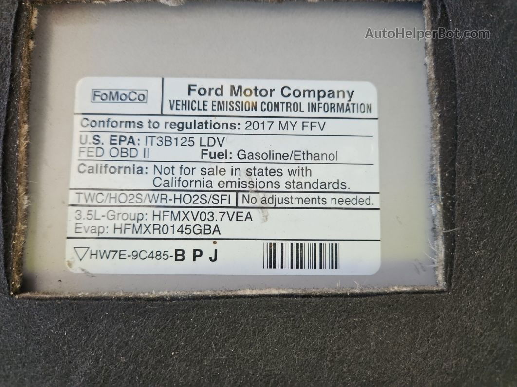 2017 Ford Taurus Sel vin: 1FAHP2H80HG128171