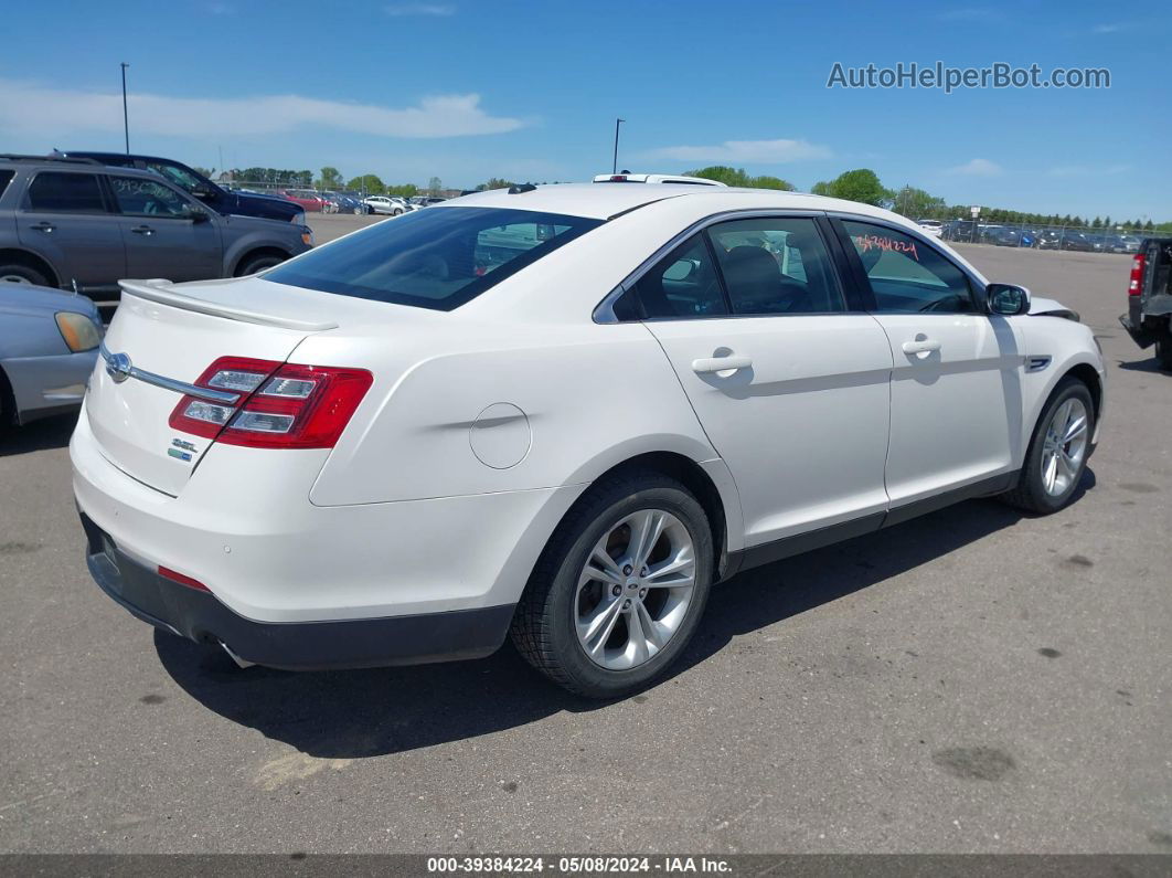 2017 Ford Taurus Sel White vin: 1FAHP2H81HG137090