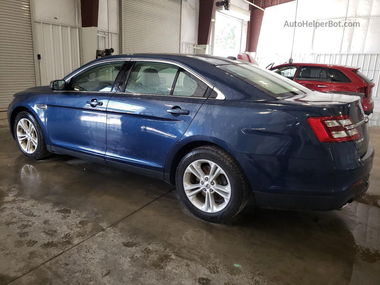 2017 Ford Taurus Sel Синий vin: 1FAHP2H84HG137813