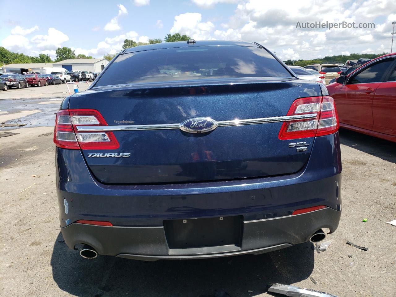 2017 Ford Taurus Sel Blue vin: 1FAHP2H87HG115613