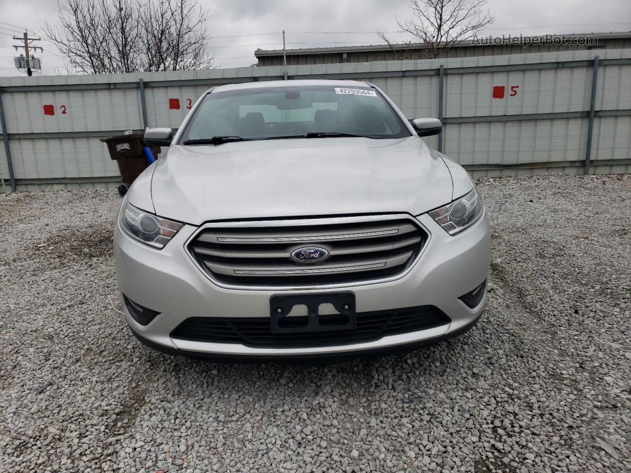 2017 Ford Taurus Sel Silver vin: 1FAHP2H87HG116776