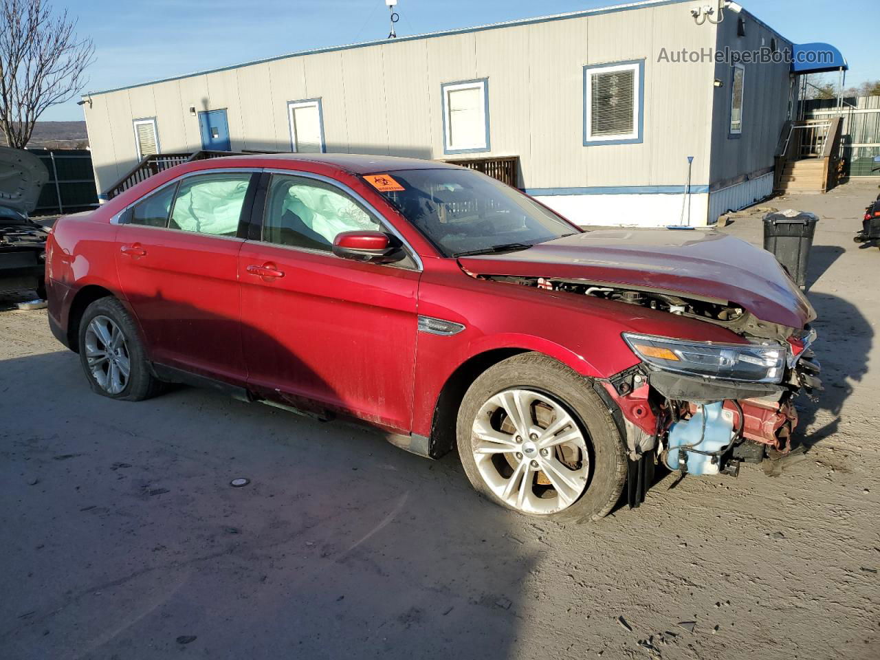 2017 Ford Taurus Sel Burgundy vin: 1FAHP2H88HG116365